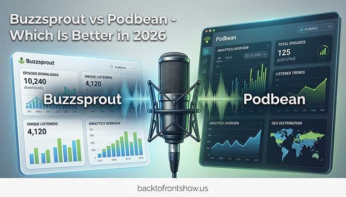 Buzzsprout vs Podbean - Which Is Better in 2026
