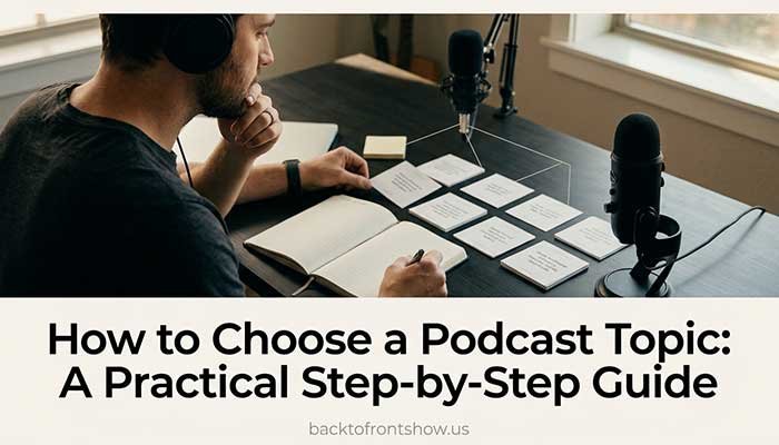 How to Choose a Podcast Topic A Practical Step-by-Step Guide
