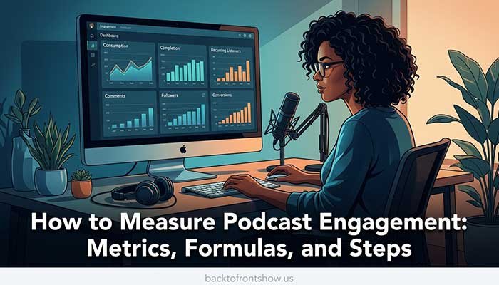 How to Measure Podcast Engagement - Metrics, Formulas, and Steps