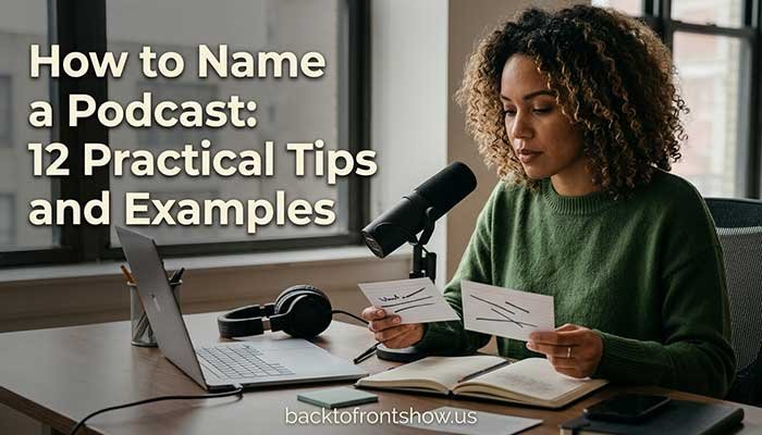 How to Name a Podcast - 12 Practical Tips and Examples
