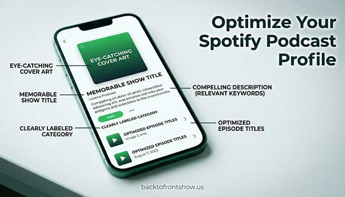 Optimize Your Spotify Podcast Profile
