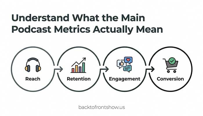 Understand What the Main Podcast Metrics Actually Mean